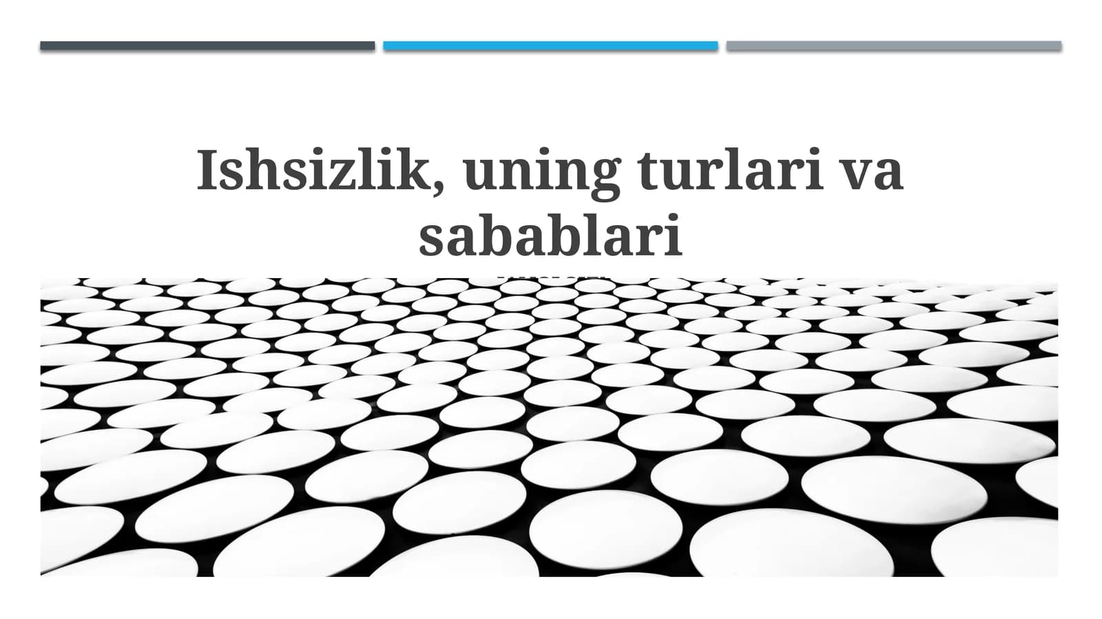 Ishsizlik Ta'rifi va Turlari