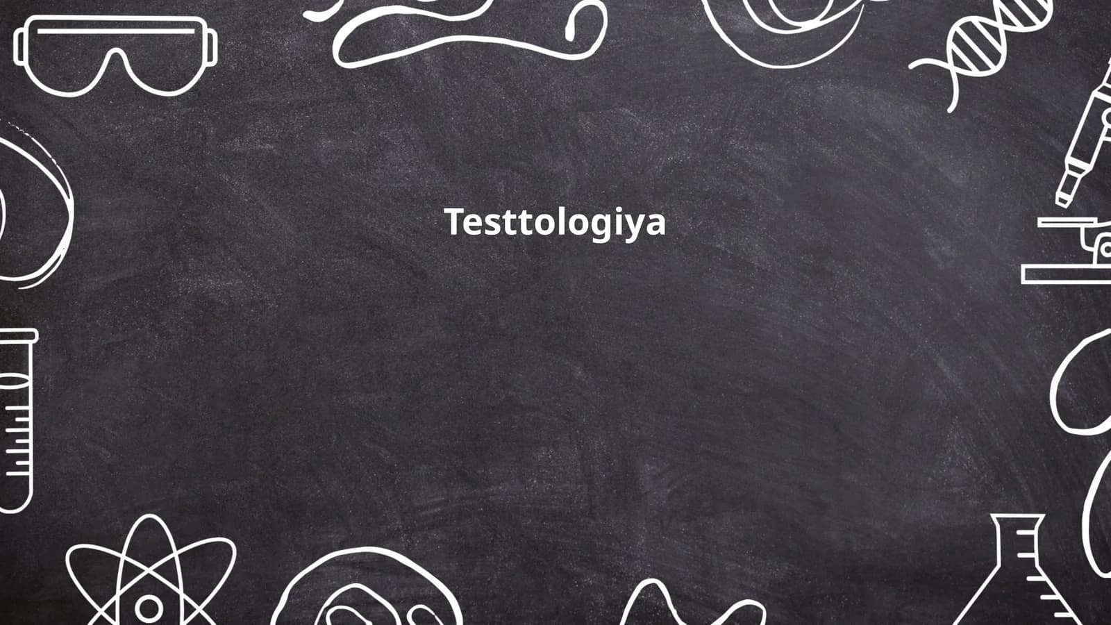 Testtologiya