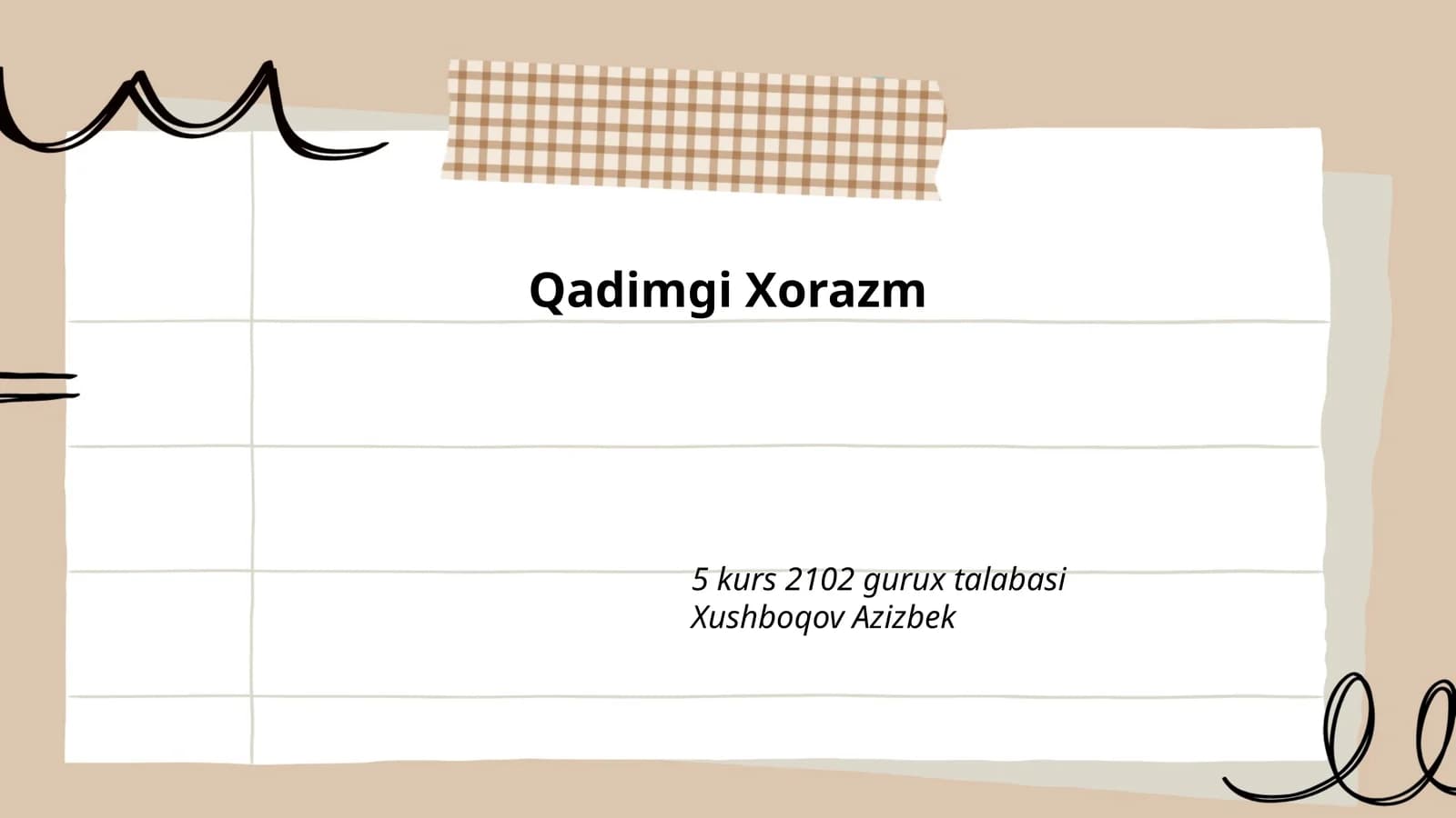 Qadimgi Xorazm