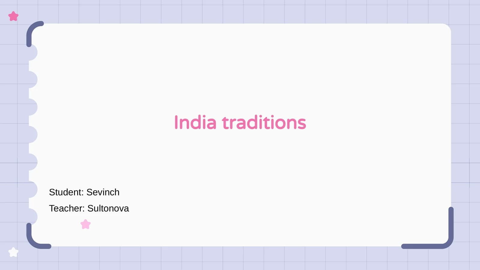 India traditions