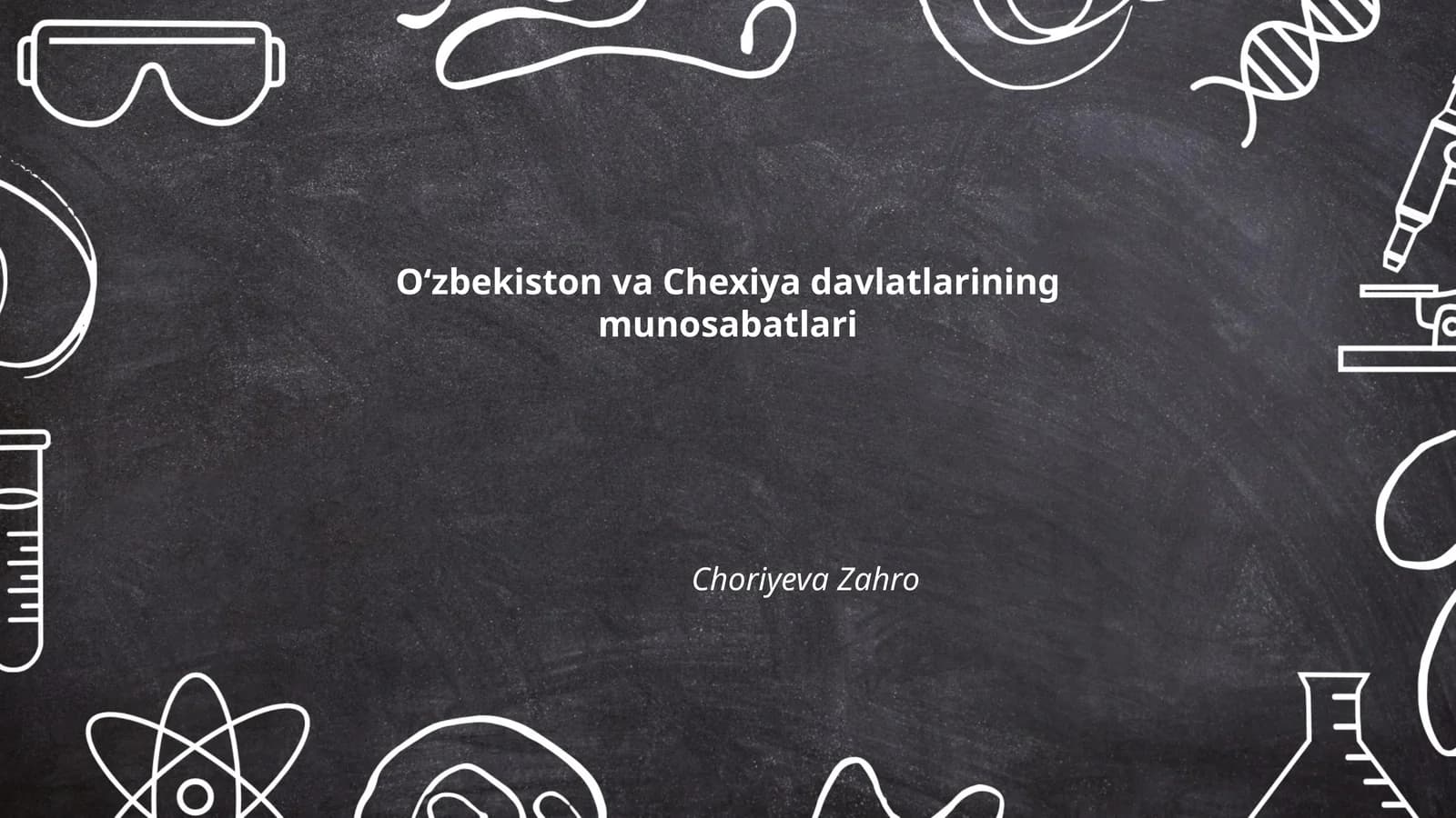 Oʻzbekiston va Chexiya davlatlarining munosabatlari