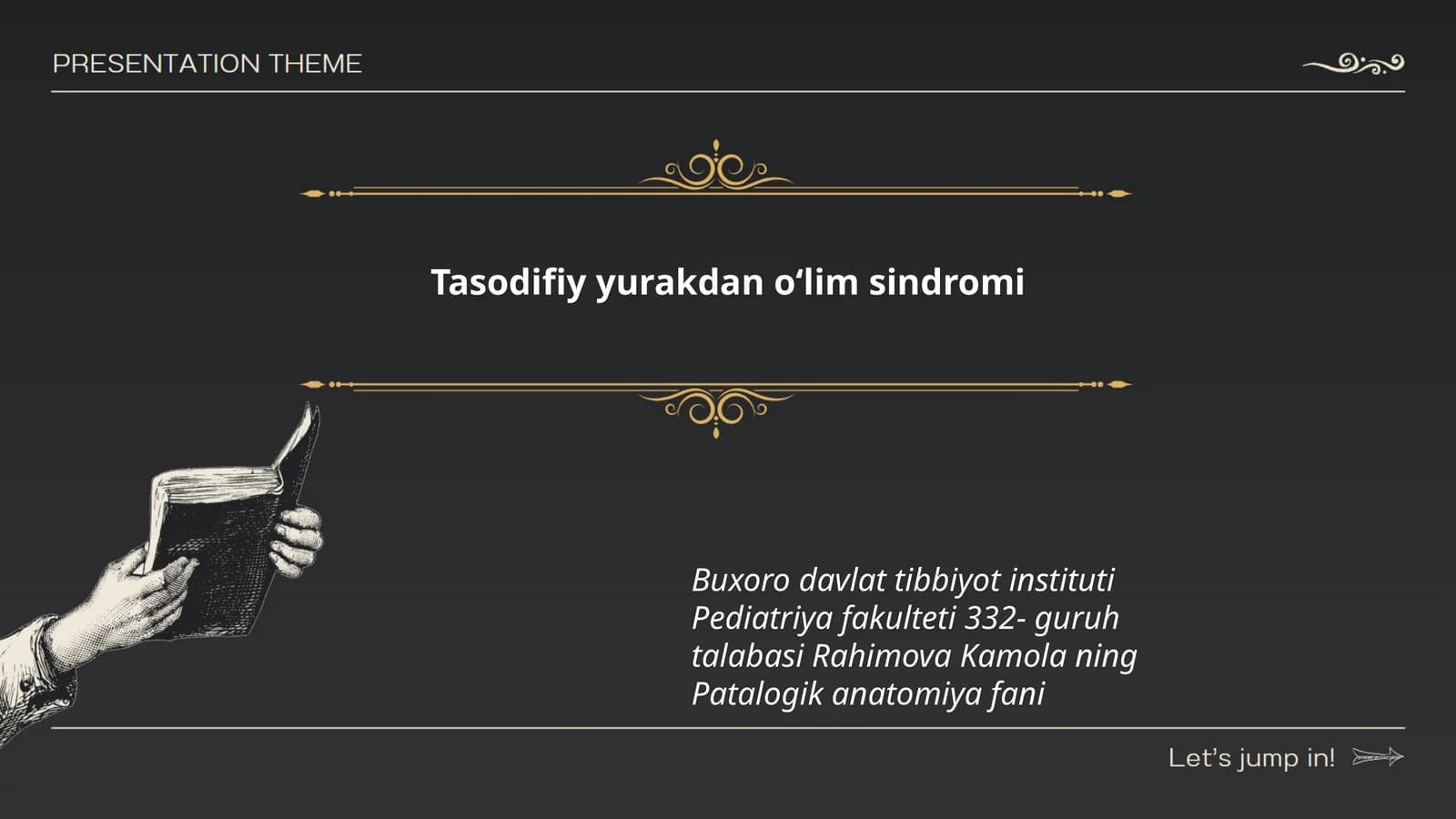 Tasodifiy yurakdan oʻlim sindromi