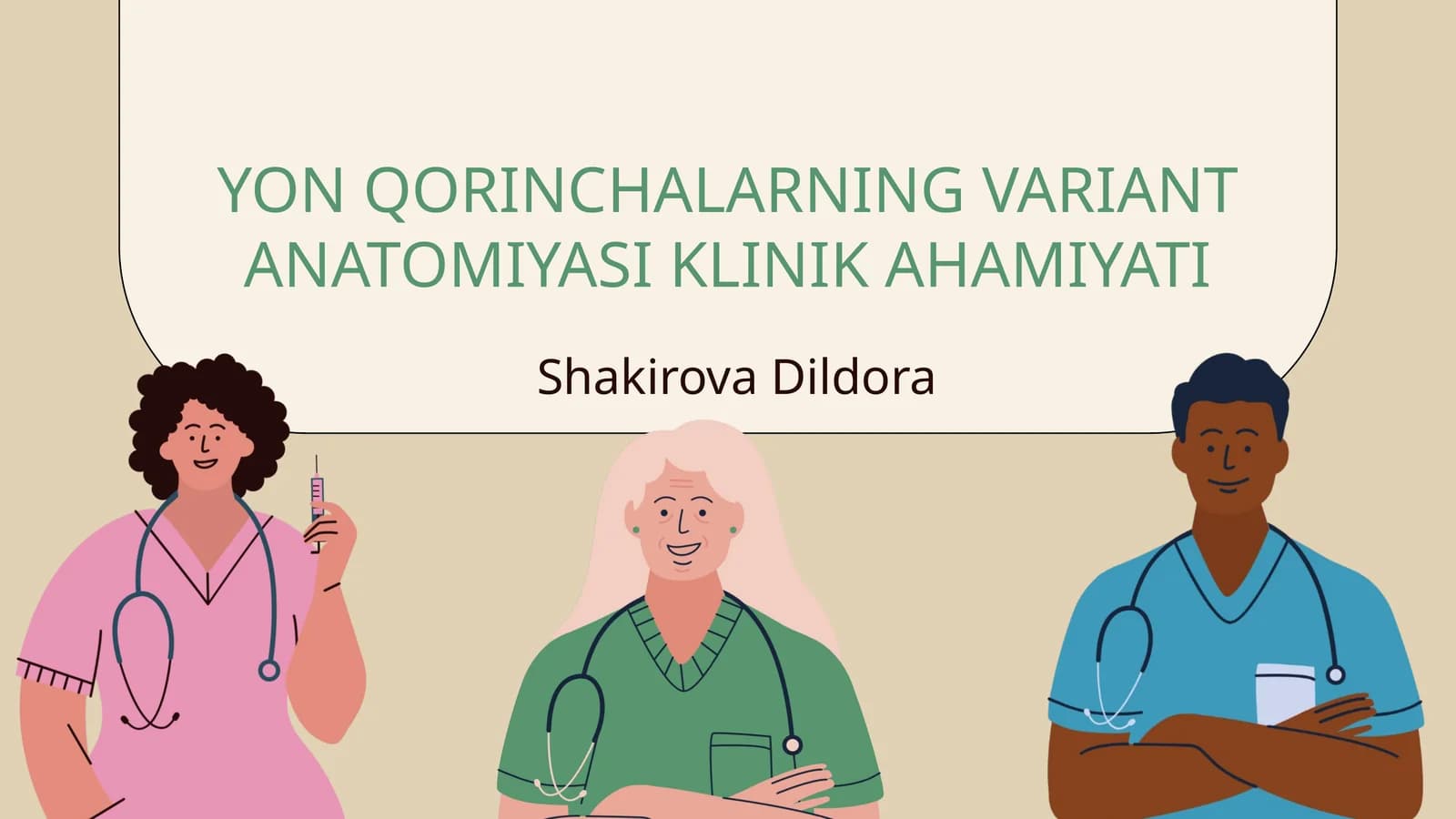 Variant anatomiyasi va uning klinik ahamiyati