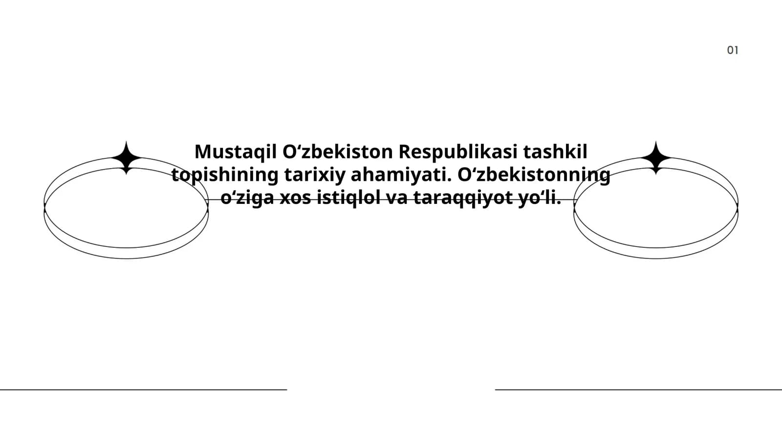 Mustaqil O'zbekiston Respublikasi tarixi