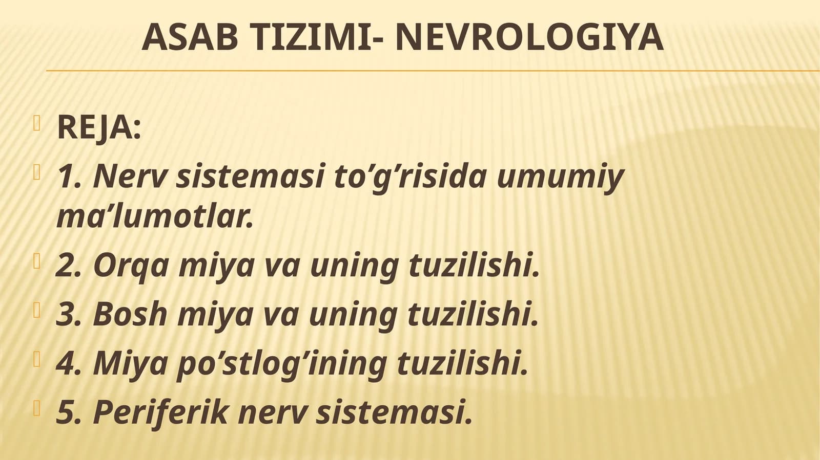 Asabtizimi-nevrologiya