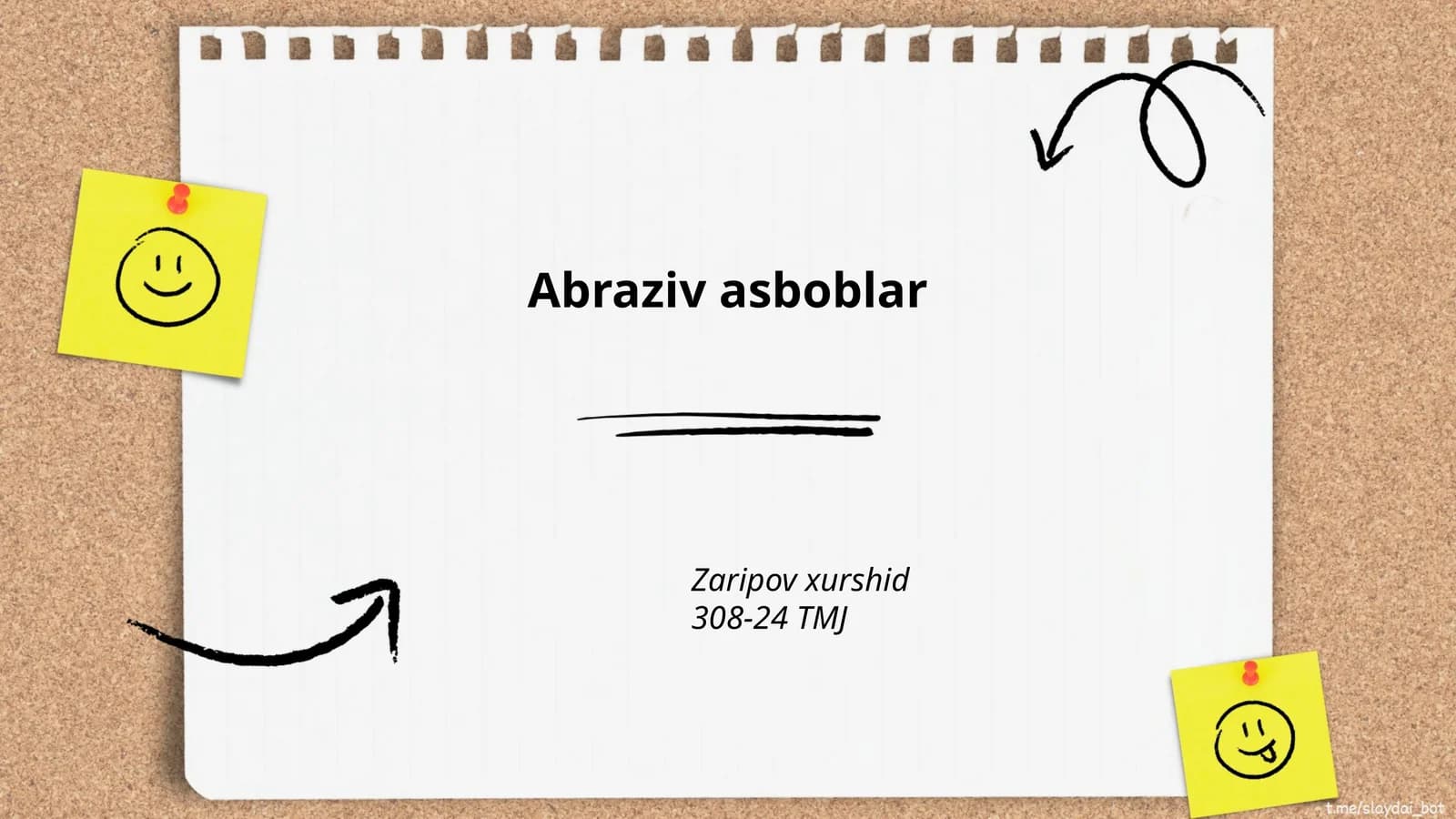 Abraziv asboblar