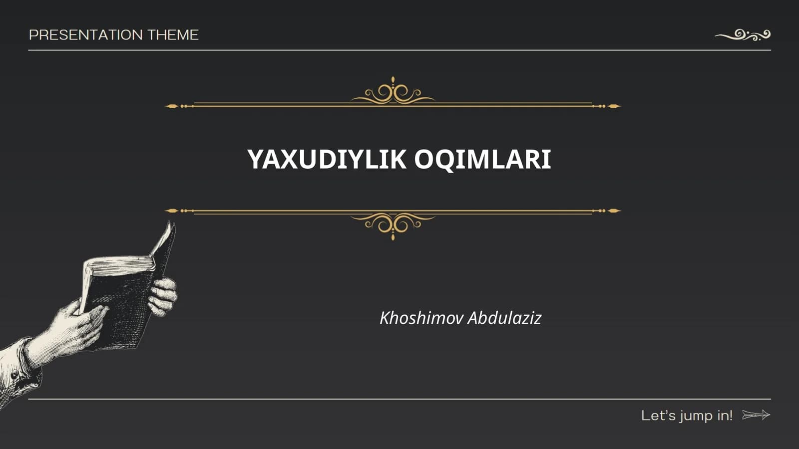 Yahudiylik Oqimlari