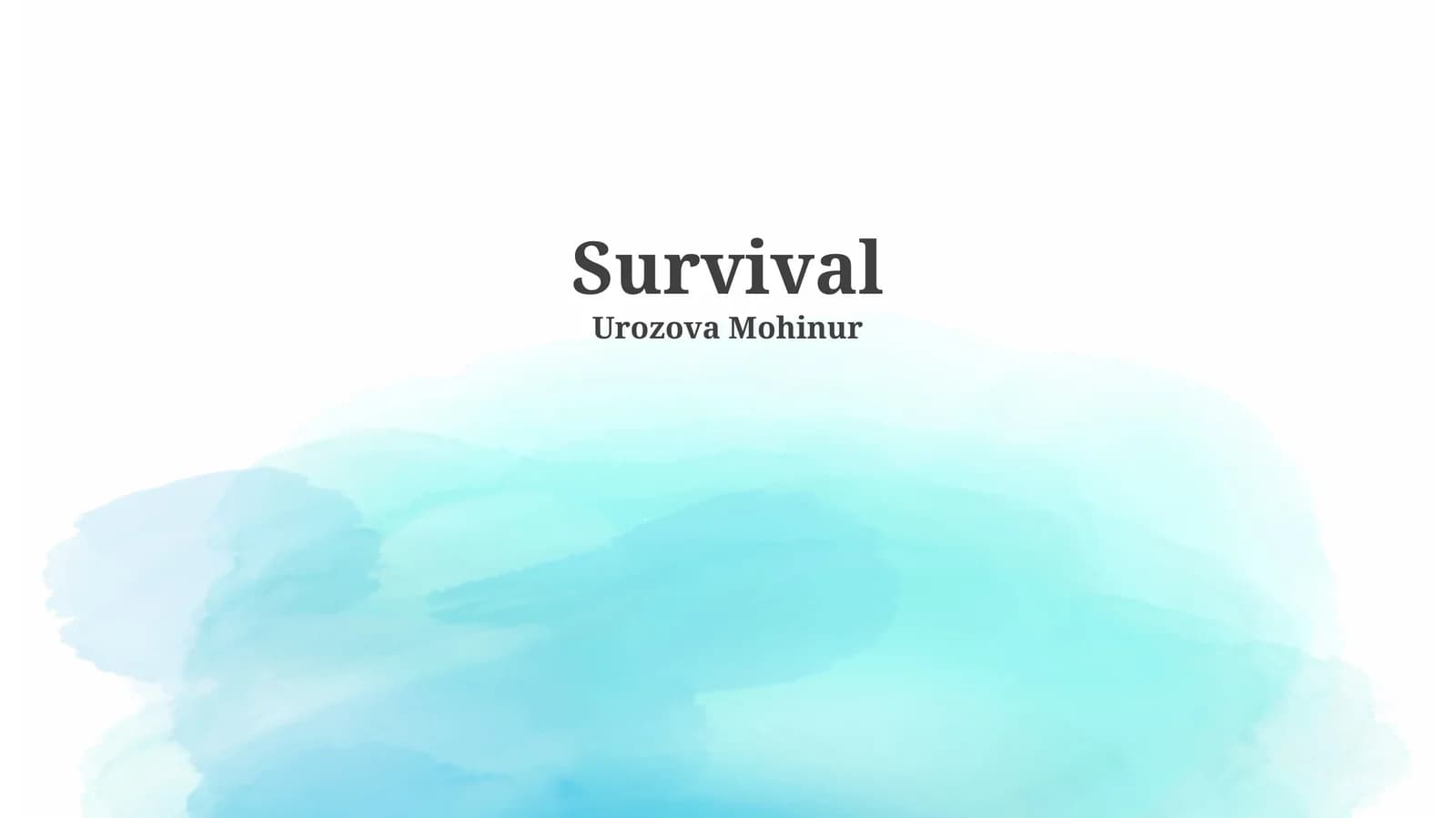 Survival