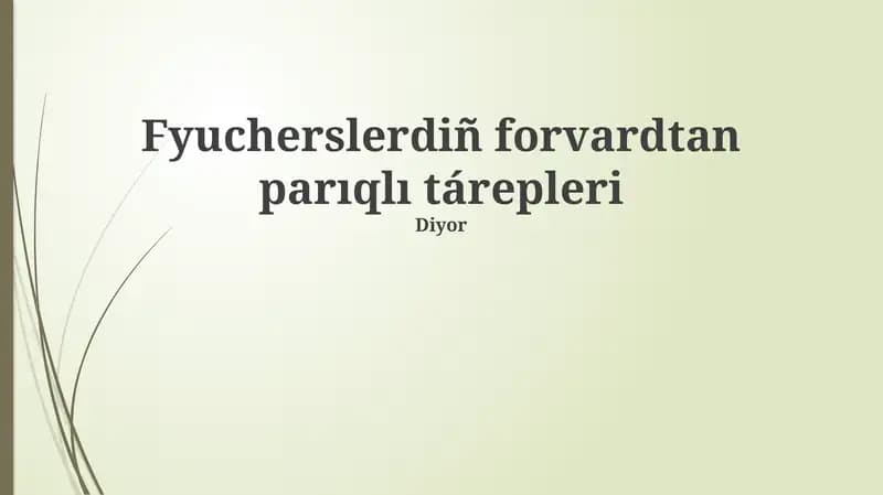Futures shártnamaları