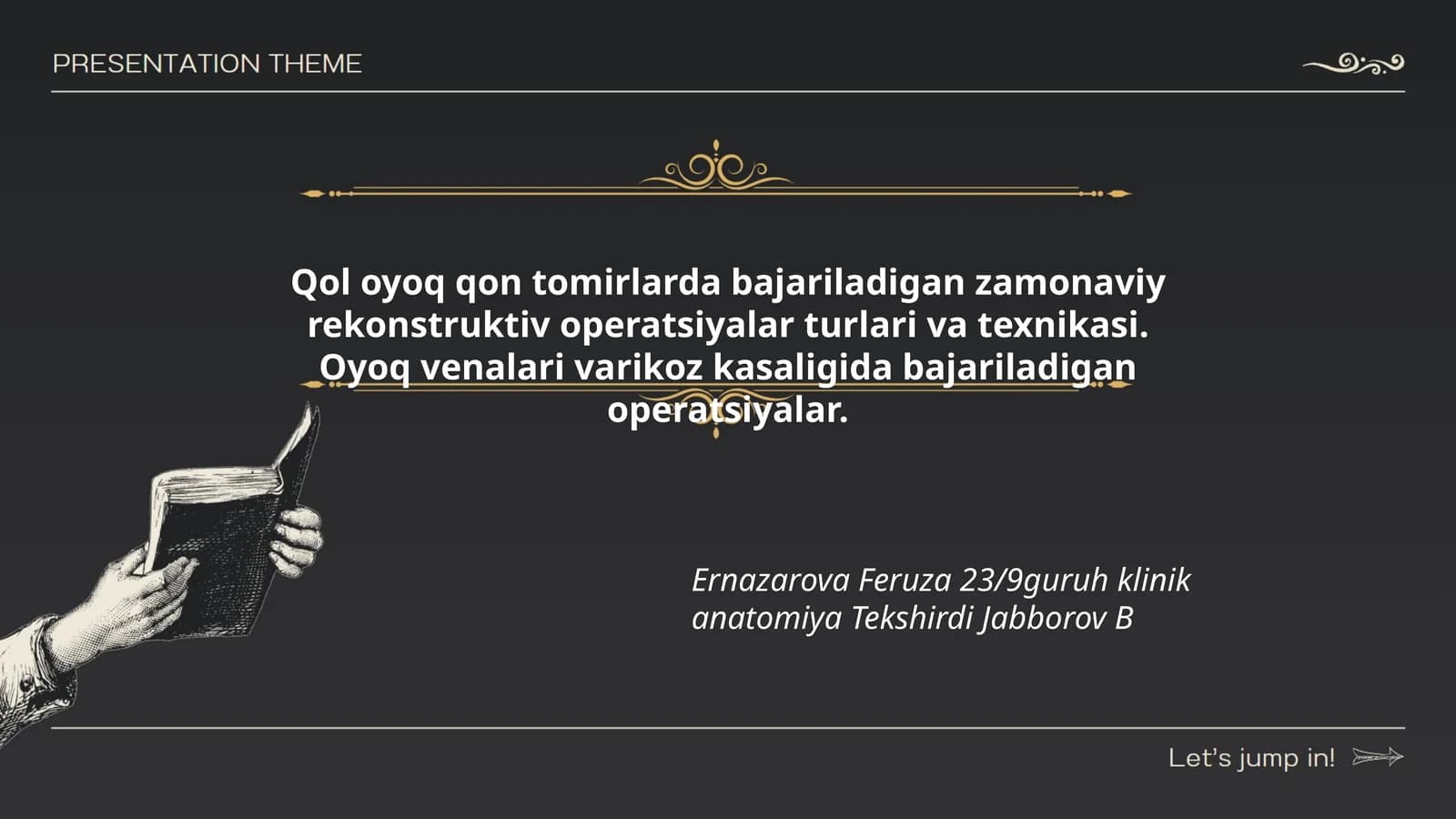 Oyoq venalari varikoz kasaligida bajariladigan operatsiyalar