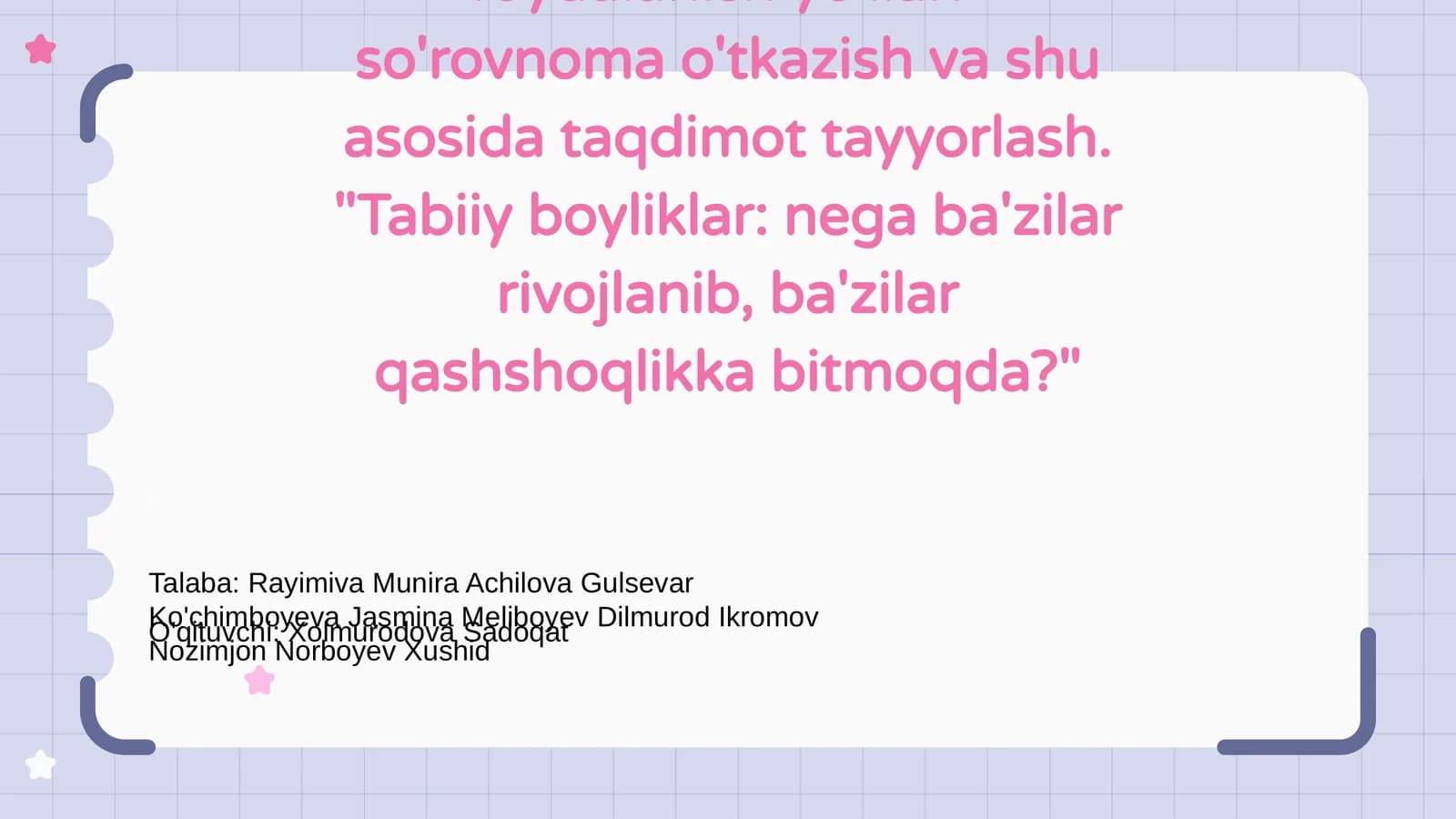 Aholining shaharlarga ko'chirish sabab va oqibatlari