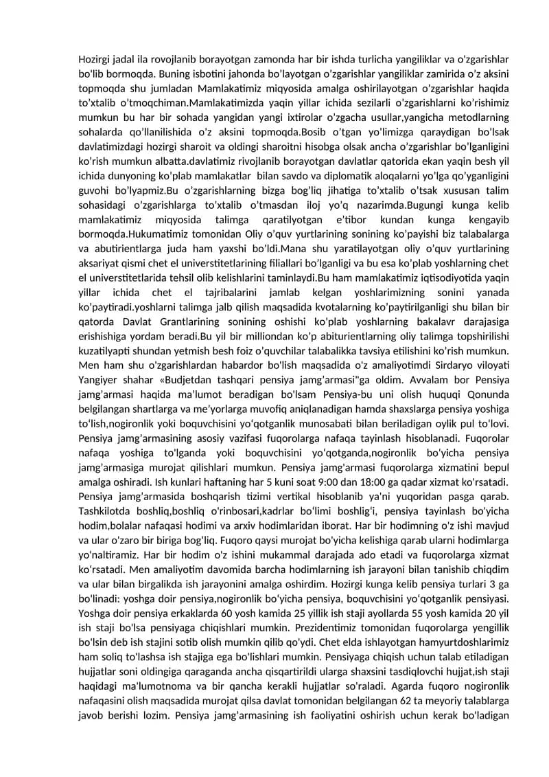 Mamlakatimiz miqyosida talimga qaratilyot