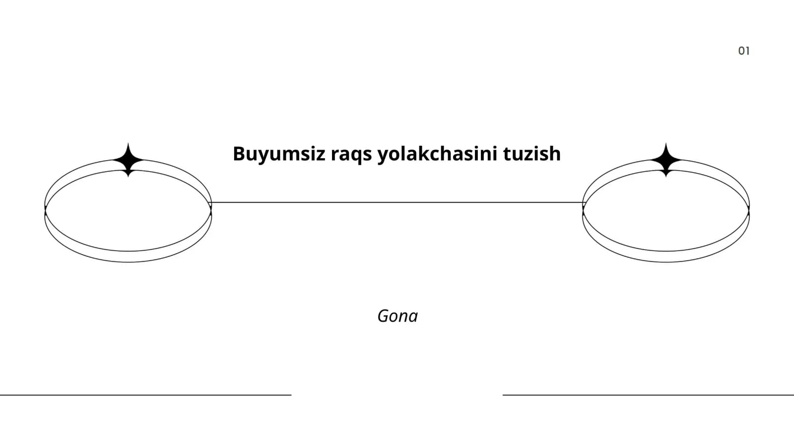 Buyumsiz raqs yolakchasini tuzish