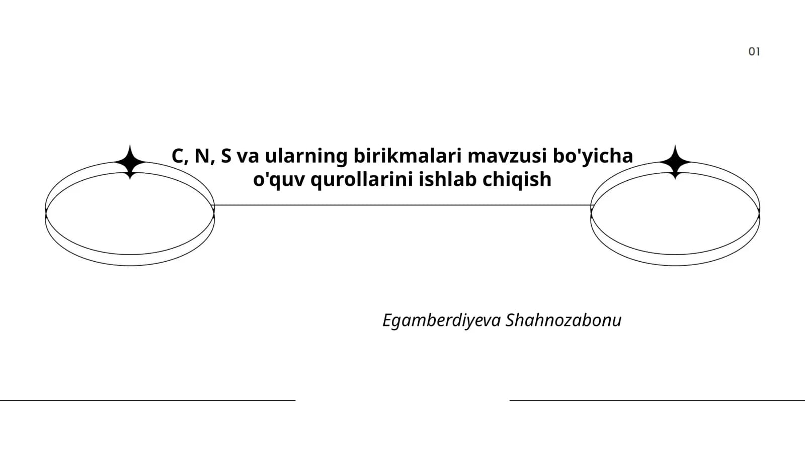 Kimyoviy elementlar: C, N, S va ularning birikmalari