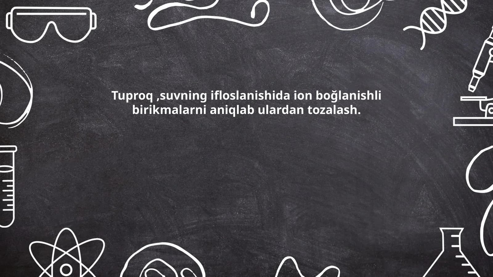 Ion bog'lanishli birikmalarni aniqlash usullari