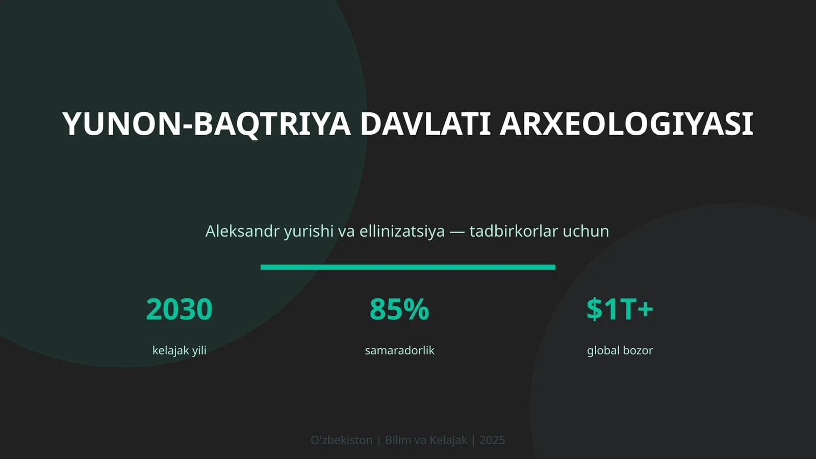 Yunon-Baqtriya davlati arxeologiyasi