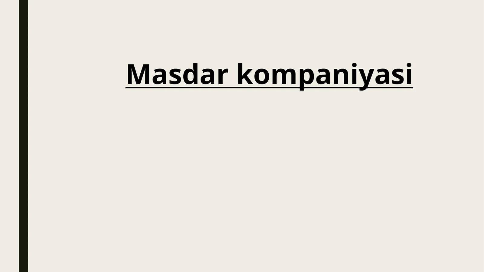 Masdar kompaniyasi