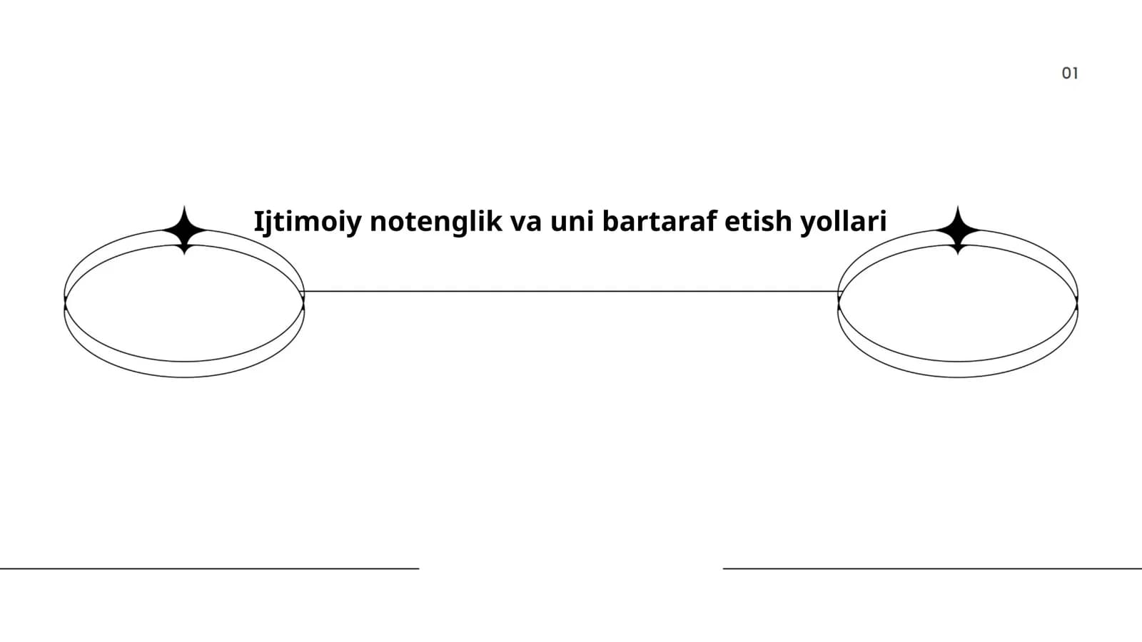 Ijtimoiy notenglik va uni bartaraf etish yollari