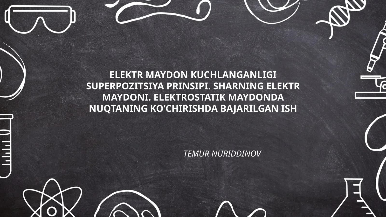Elektr maydon kuchlanganligi