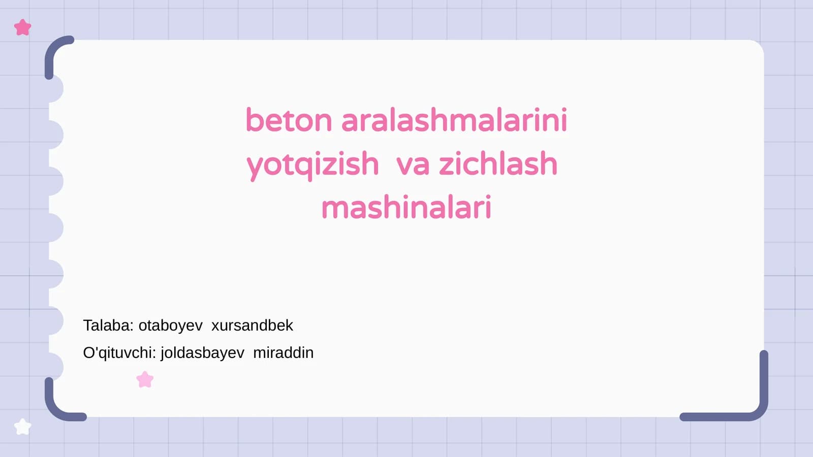 Beton aralashmalarini yotqizish va zichlash mashinalari