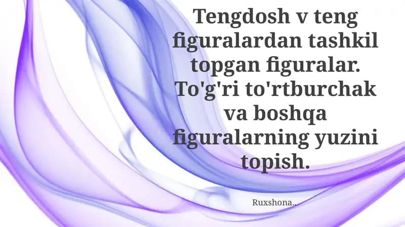 Maydon Asoslari: Tushunchaga Ega Bo'lish