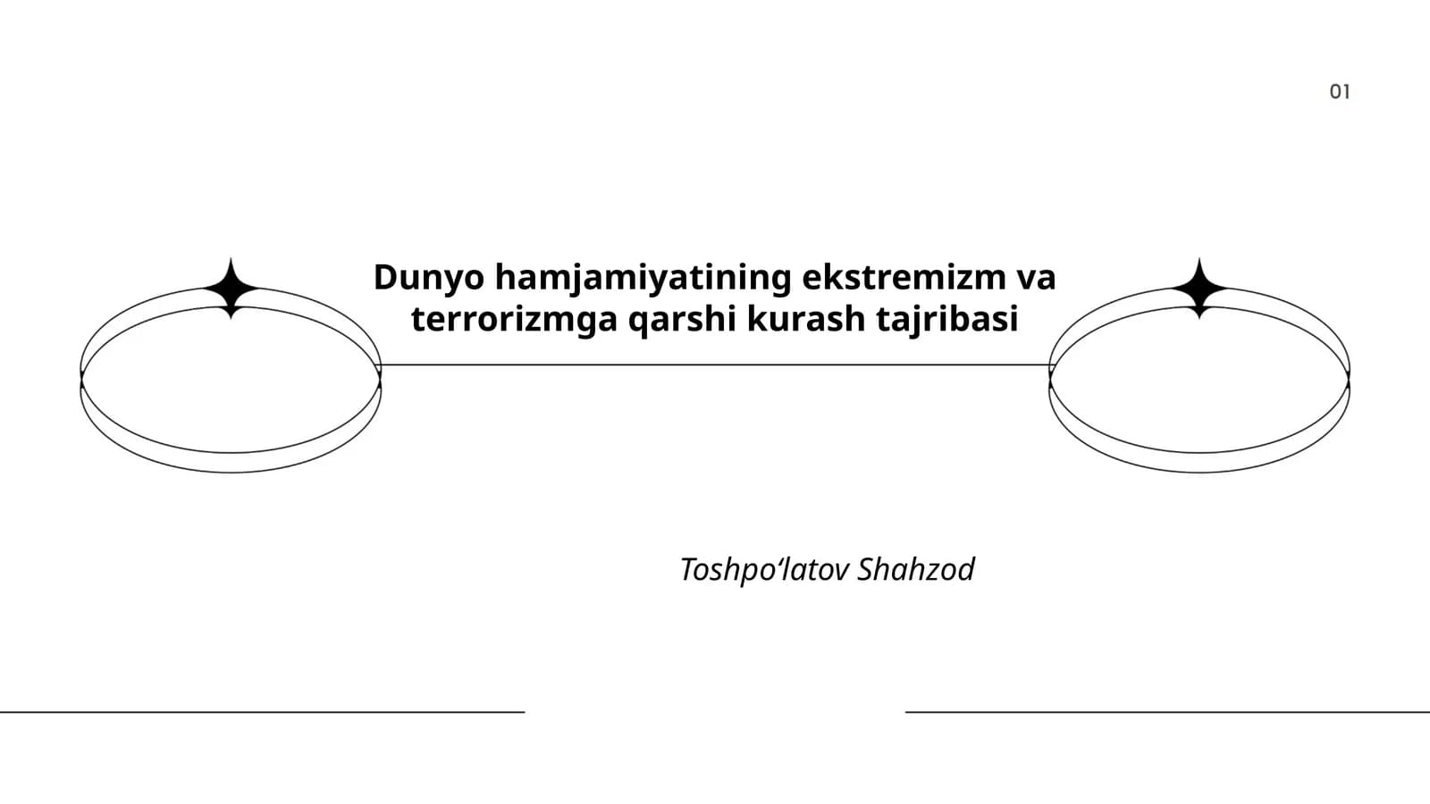 Ekstremizm va terrorizmga qarshi kurash tajribasi