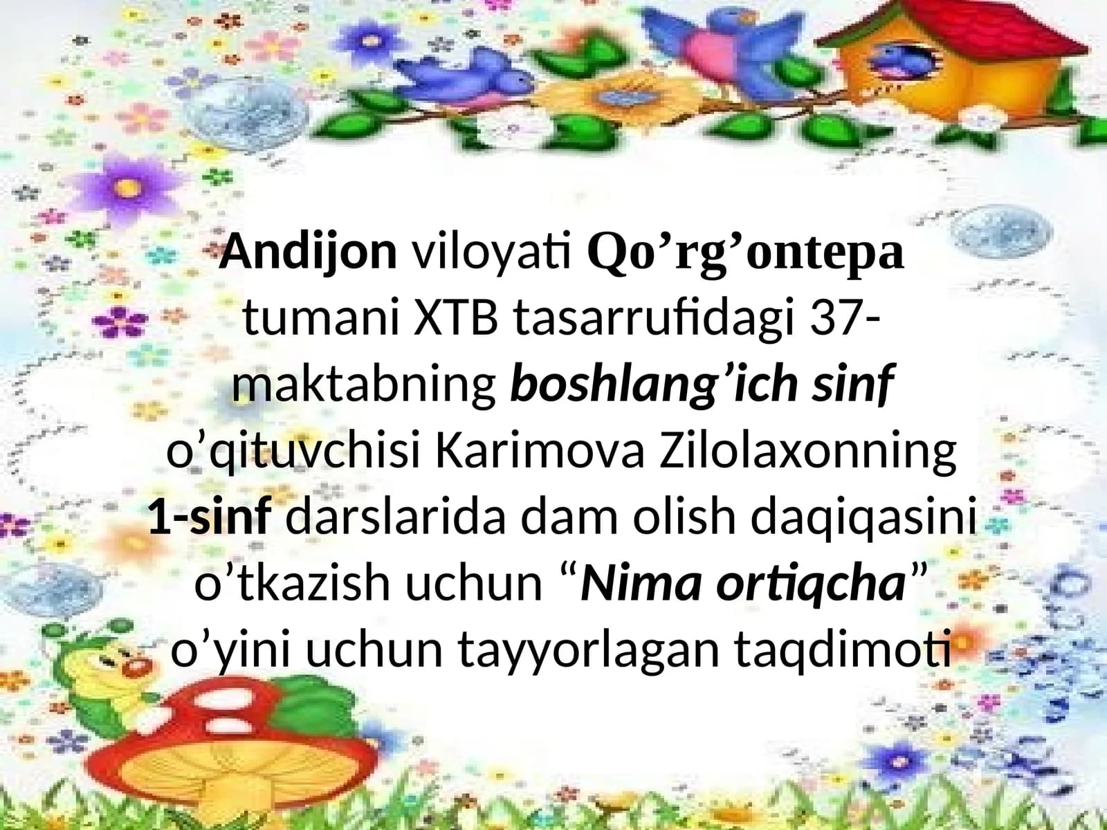 Nima ortiqcha?