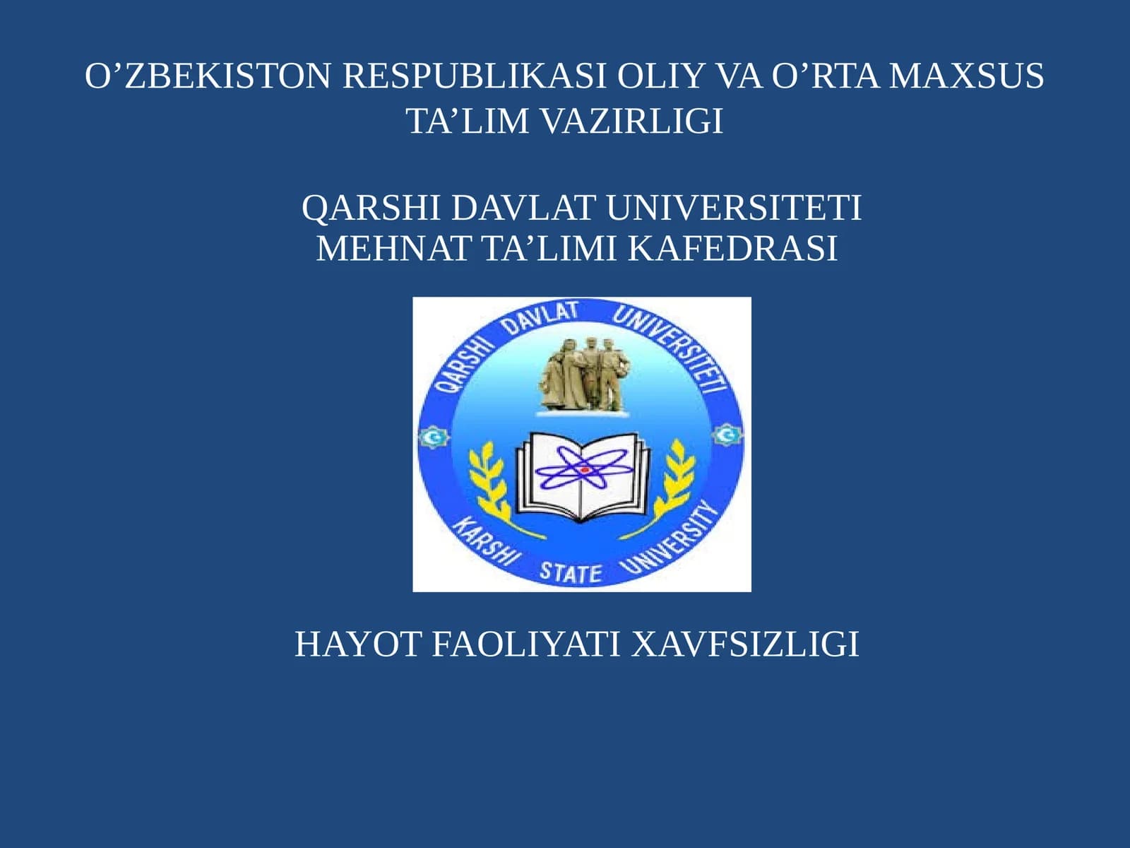 Mehnat ta'limi kafedrasi