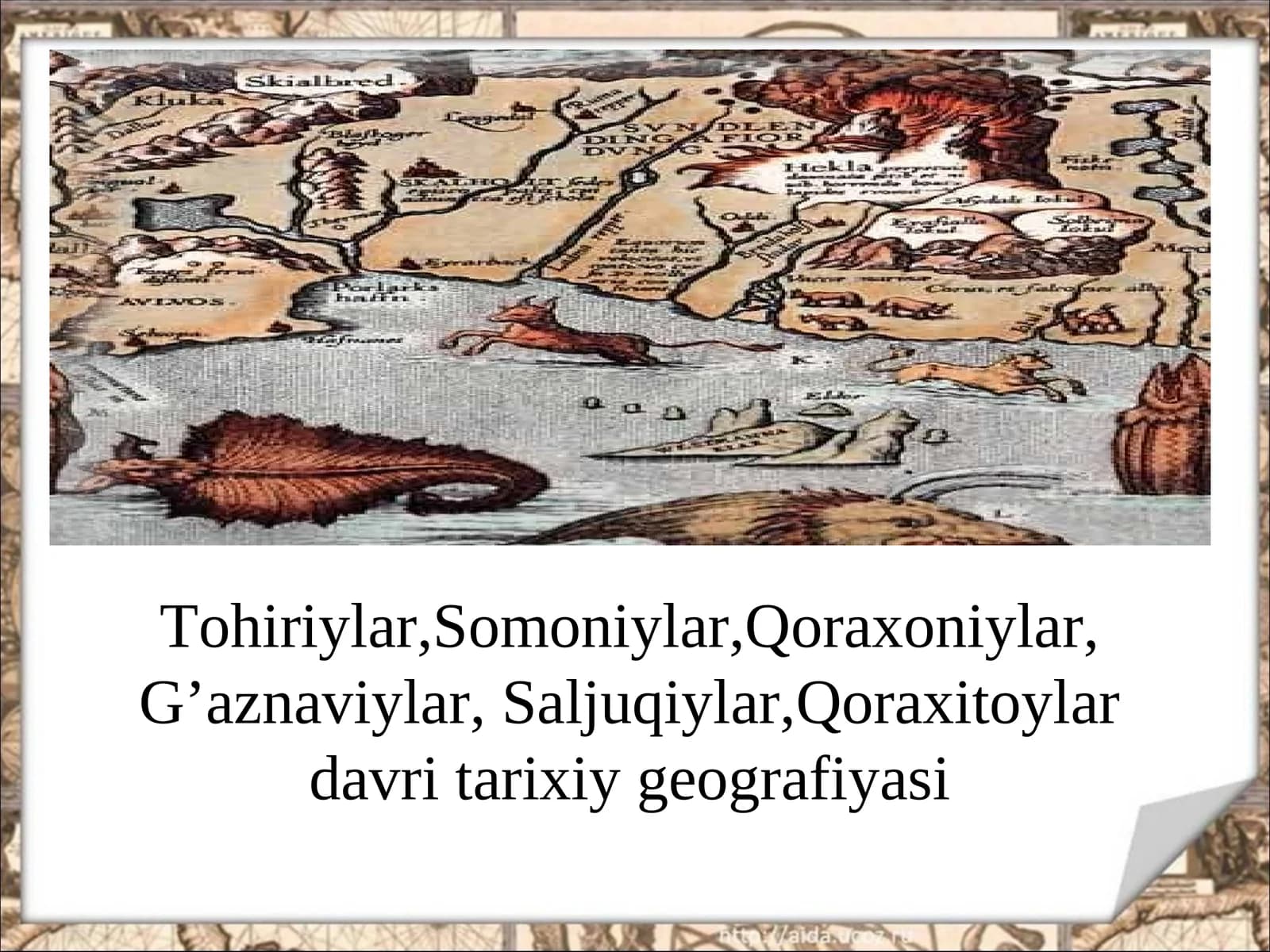 Qoraxitoylar davri tarixiy geografiyasi