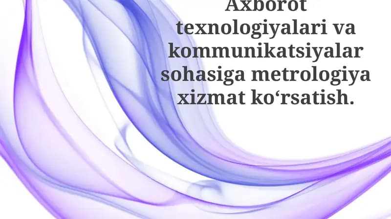 Metrologik ta'minot