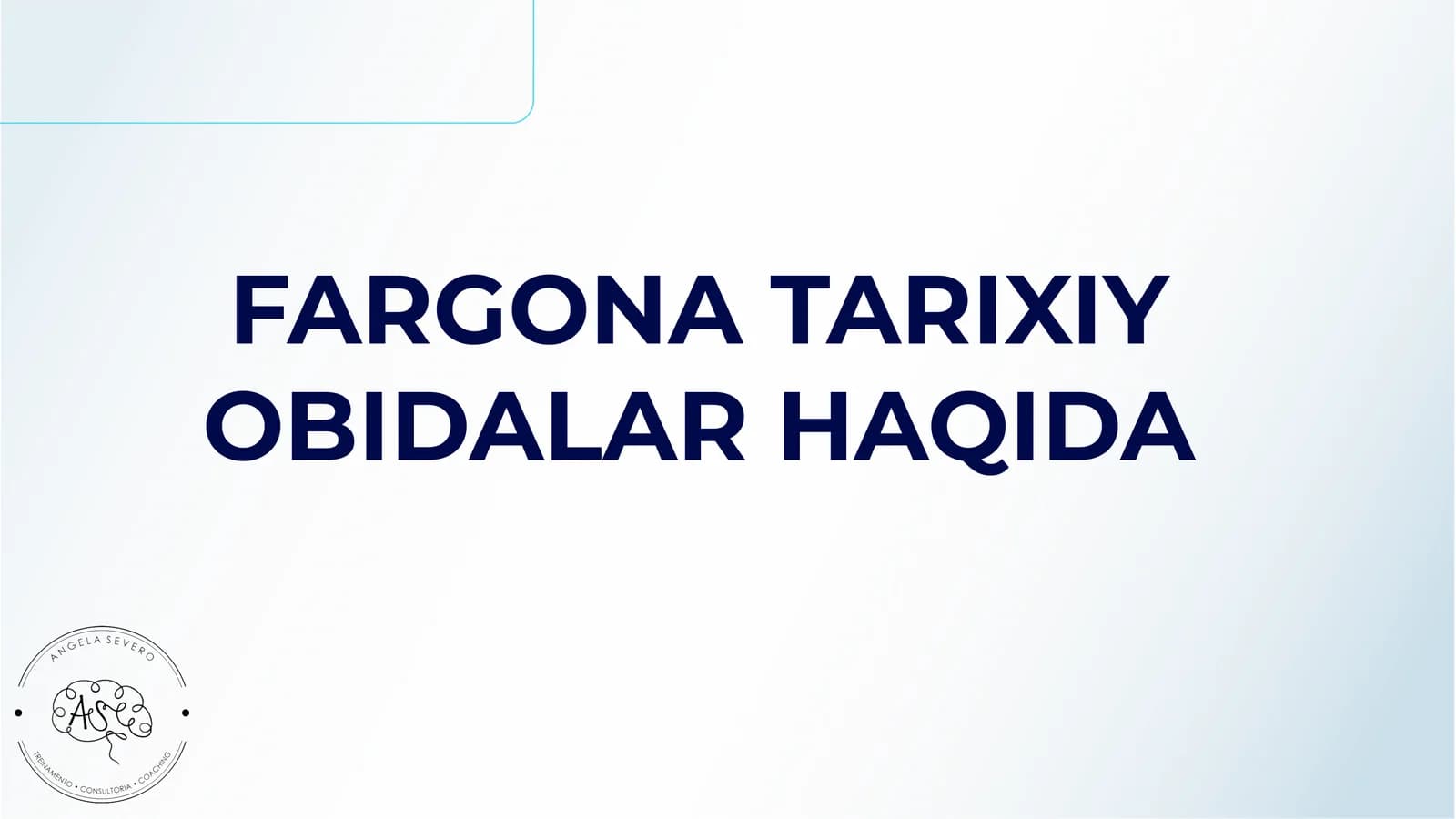 FARGONA TARIXIY OBIDALAR HAQIDA