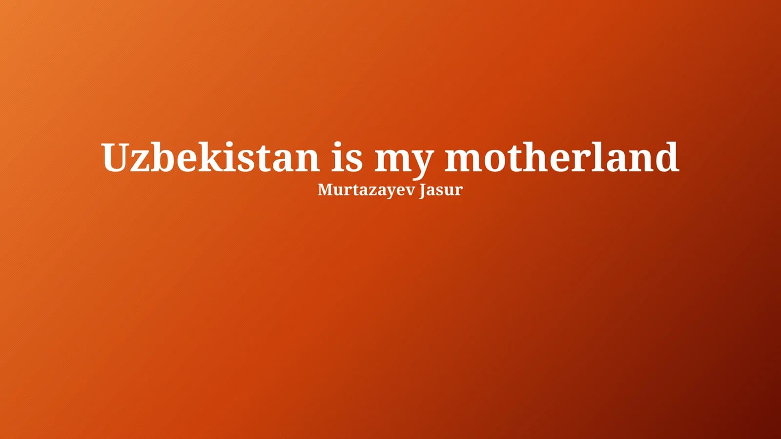Uzbekistan: Crossroads of History and Culture