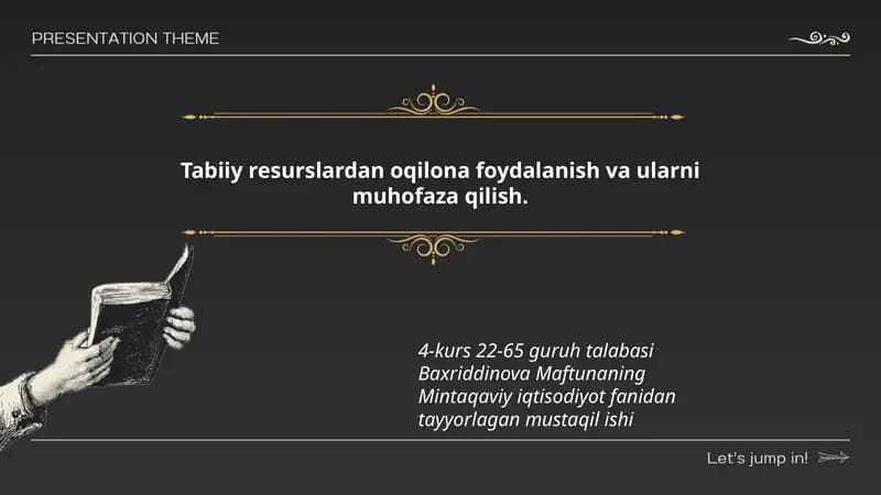 Baxriddinova Maftunaning Mintaqaviy iqtisodiyot fanidan tayyorlagan mustaqil ish