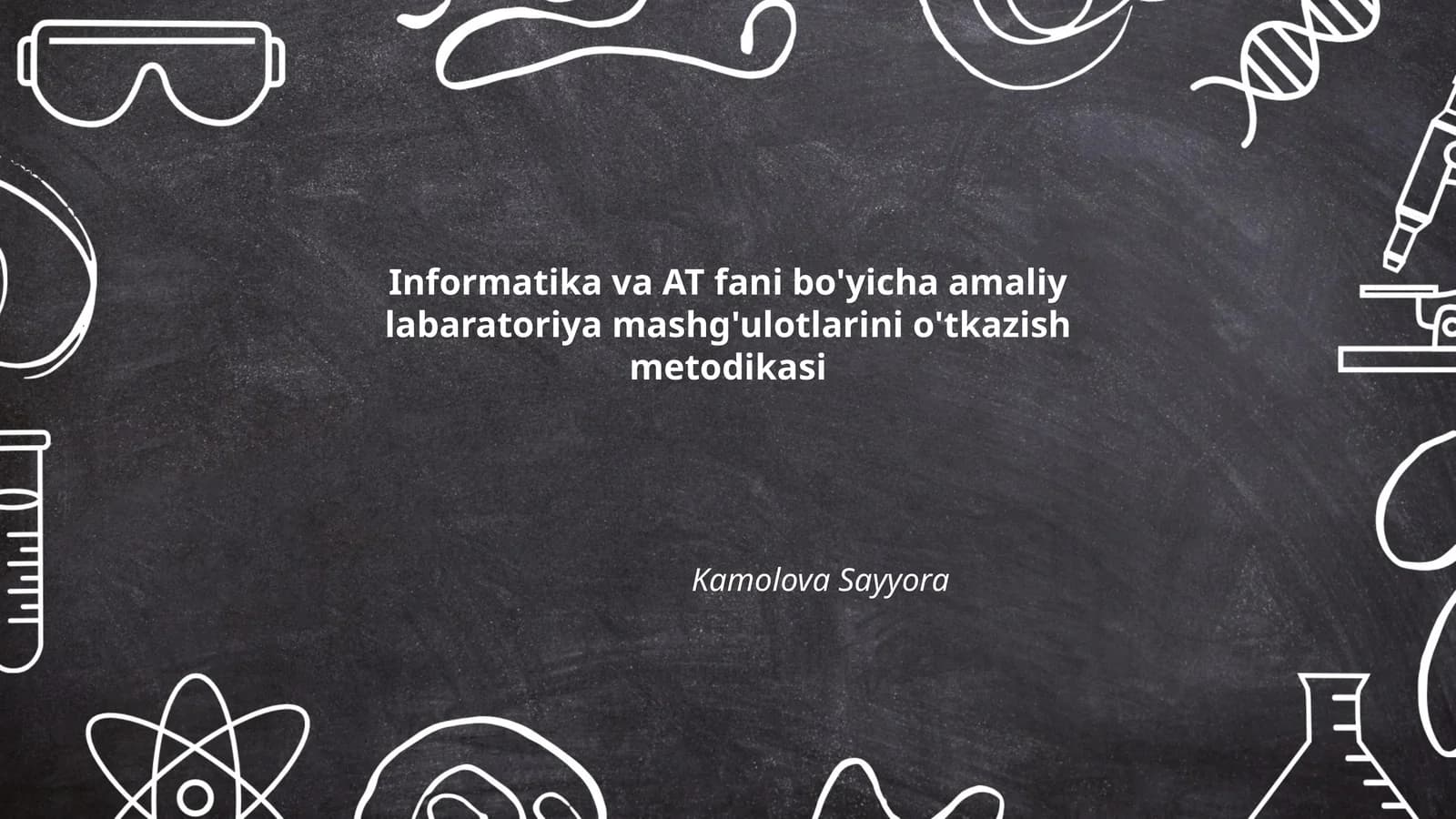 Algoritmlarni tuzish va tahlil qilish