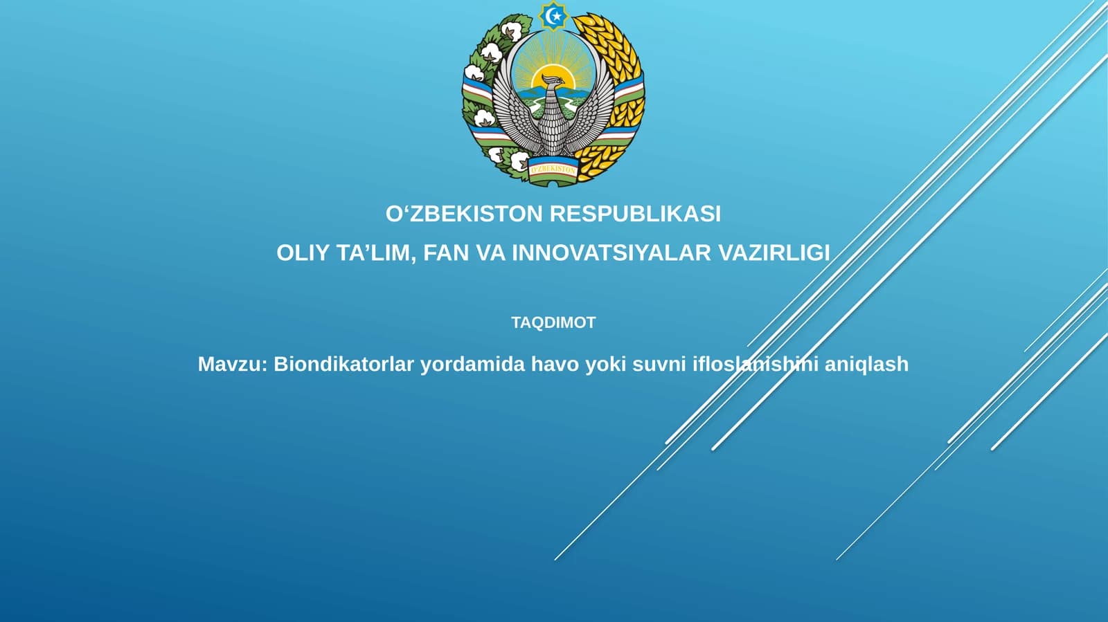 Bioindikatorlar
