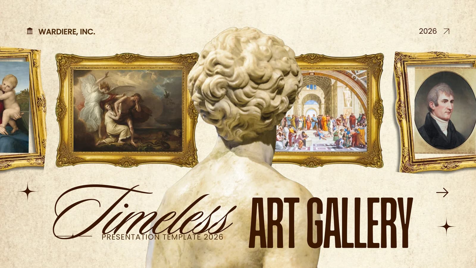 Timeless Art Gallery Presentation Template