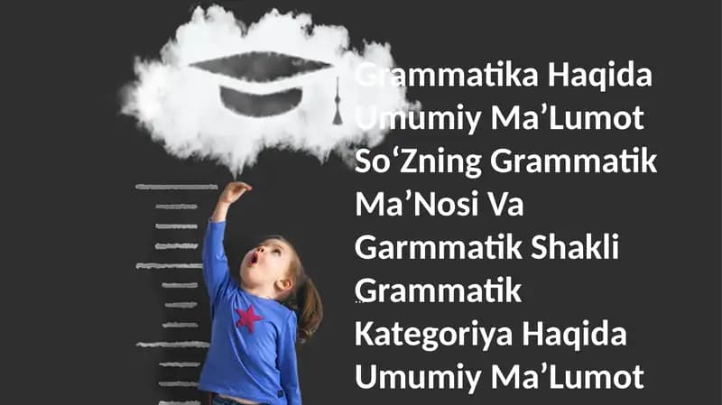 Grammatika Haqida Umumiy Ma’lumot