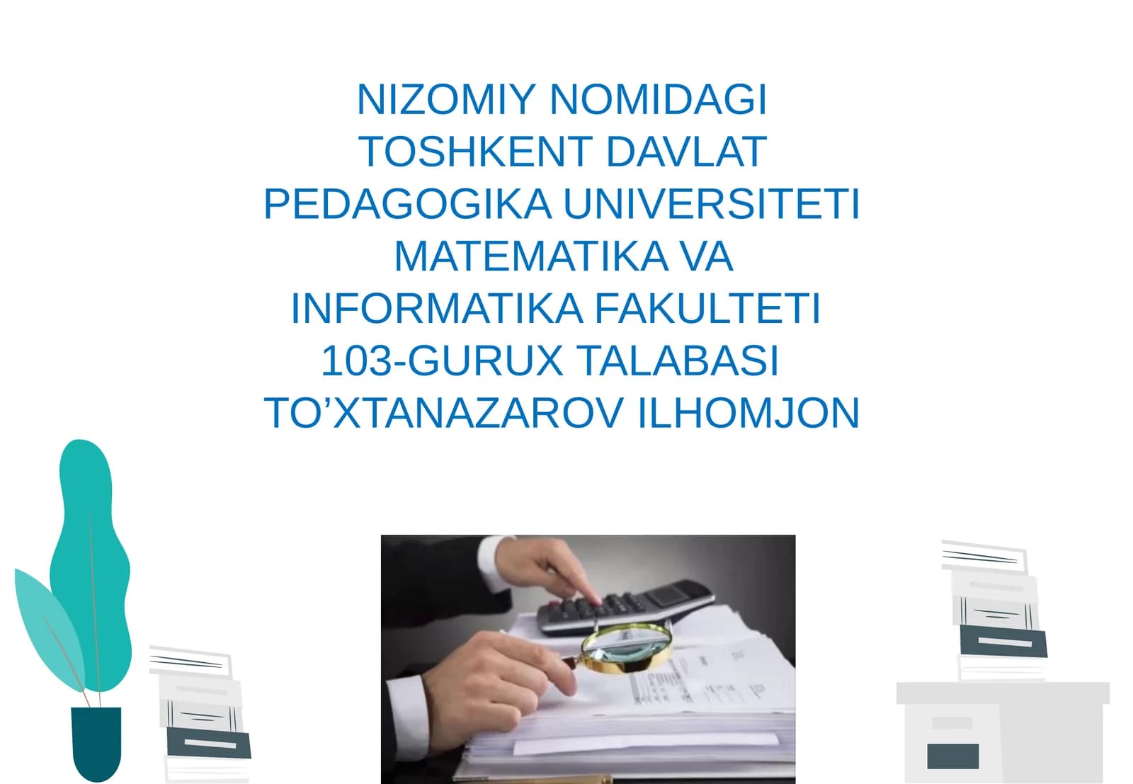 Kompyuterning asosiy qurilmalari