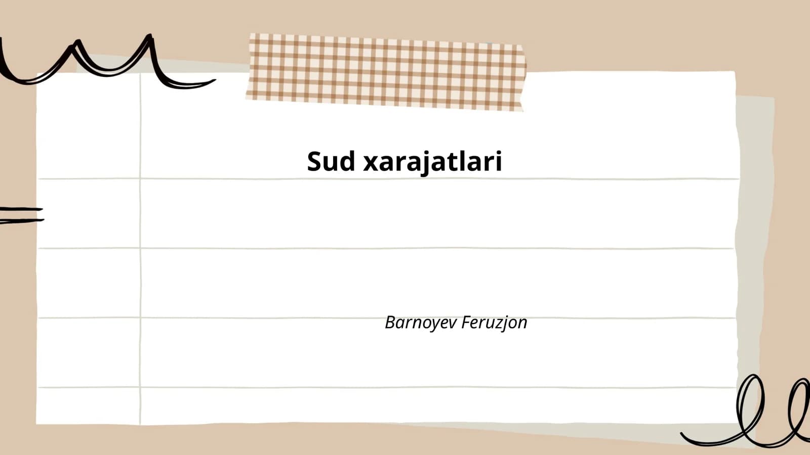 Sud xarajatlari