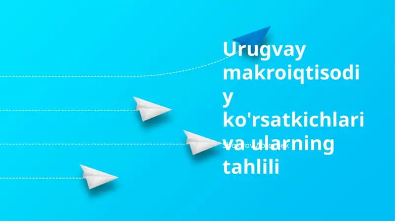 Urugvay makroiqtisodiy ko'rsatkichlari va ularning tahlili
