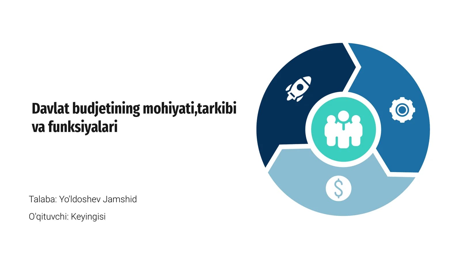 Davlat budjetining mohiyati,tarkibi va funksiyalari