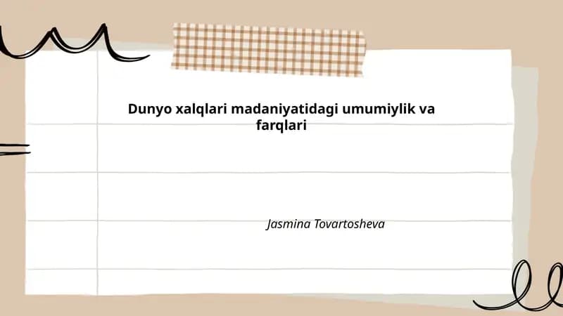 Til va dialektlardagi umumiylik va farqlar