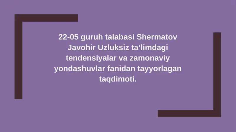 Inklyuziv ta'lim tolerant muhitni yaratish resursi sifatida.