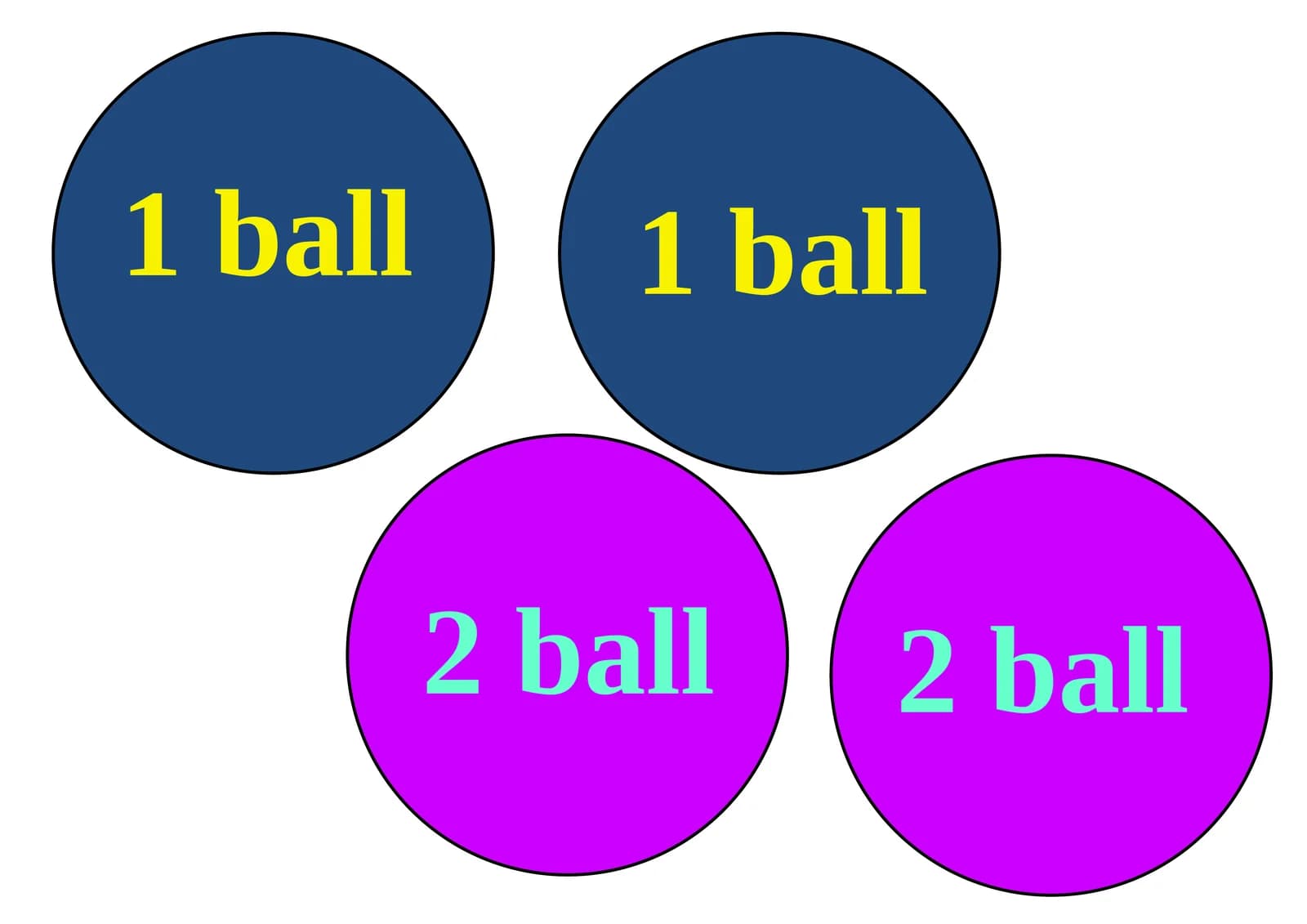 1 ball