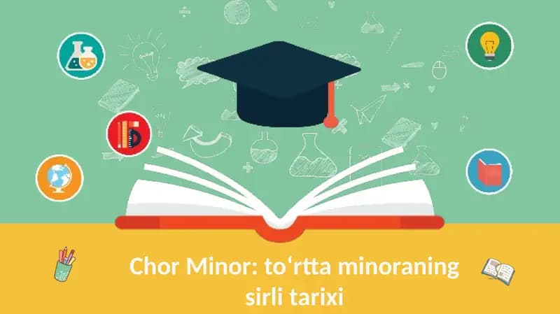 ChorMinor:toʻrttaminoraningsirlitarixi