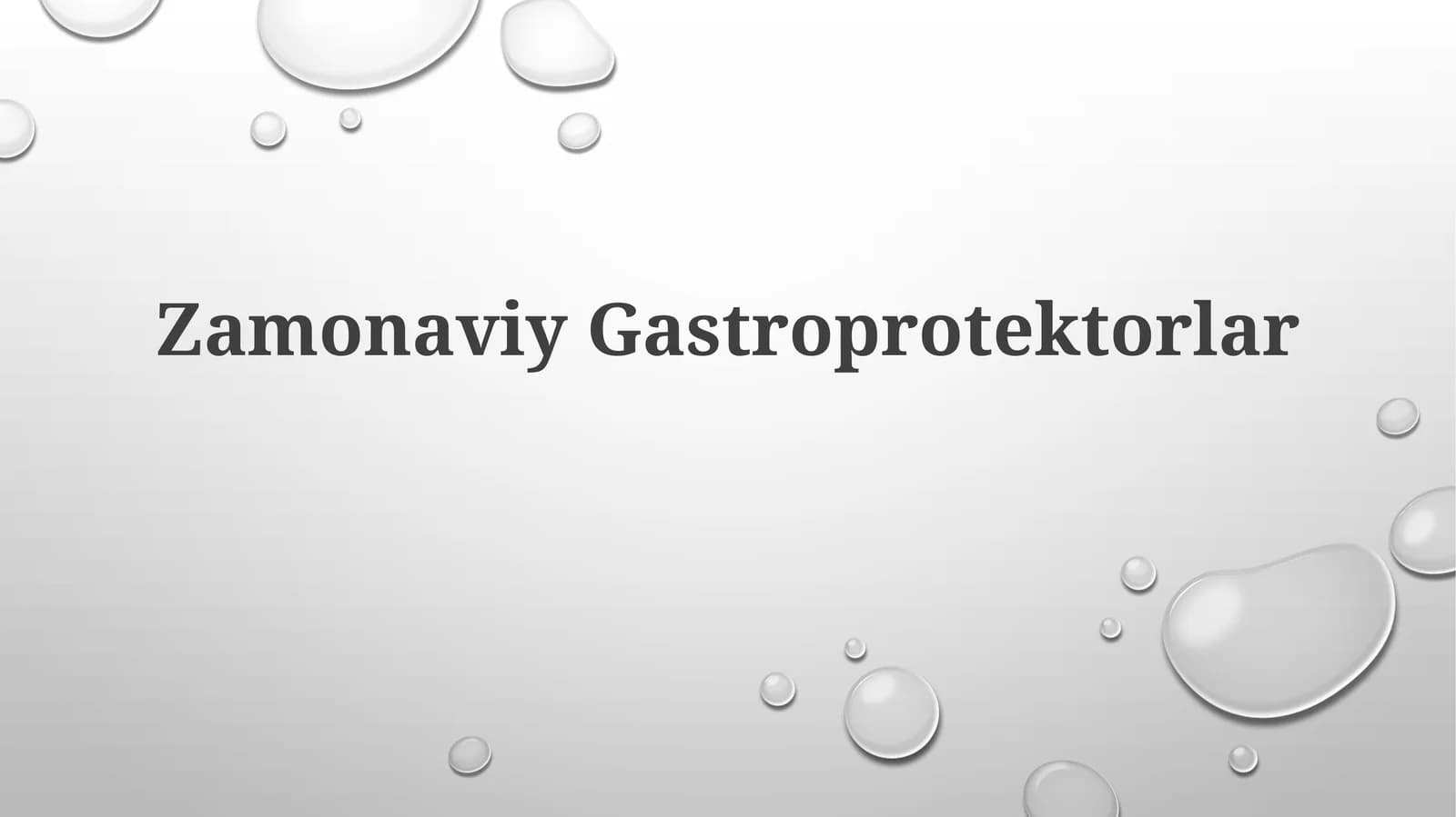 ZamonaviyGastroprotektorlar