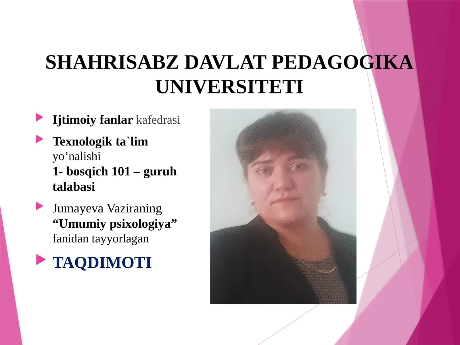 Diqqathaqidatushunchavauningnerv–fiziologikasoslari