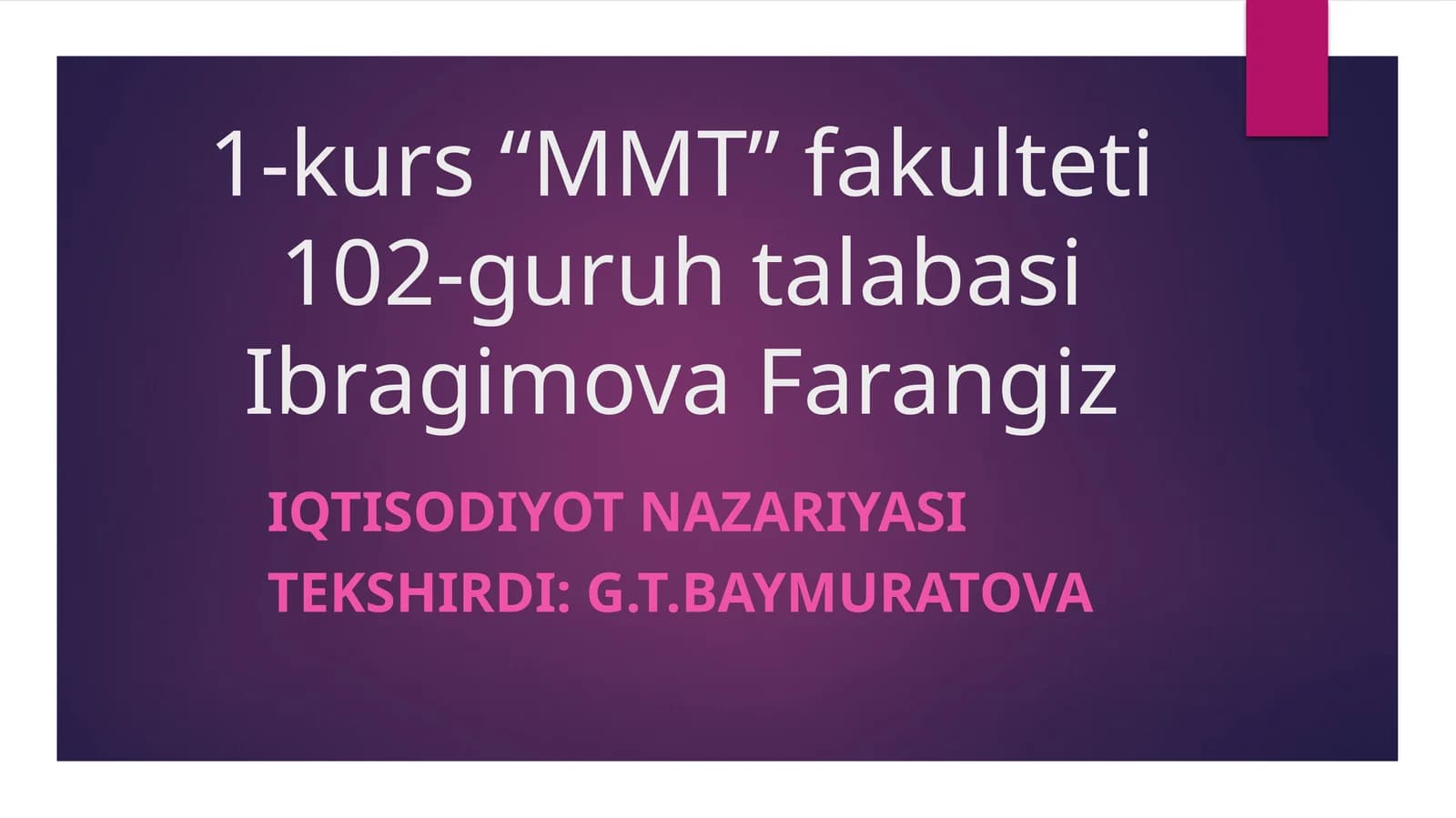 RAQOBAT VA NARXNING SHAKLLANISHI