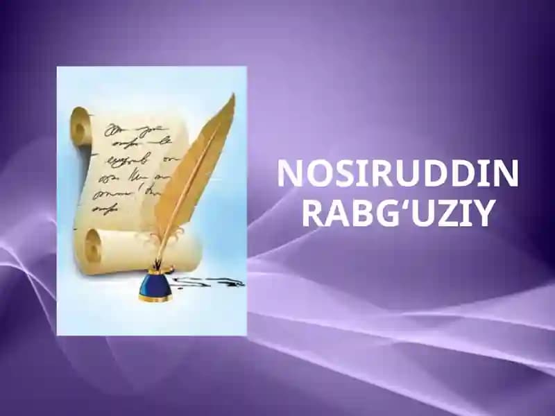 Nosiruddin Rabg`uziy. Qissasi Rabg‘uziy