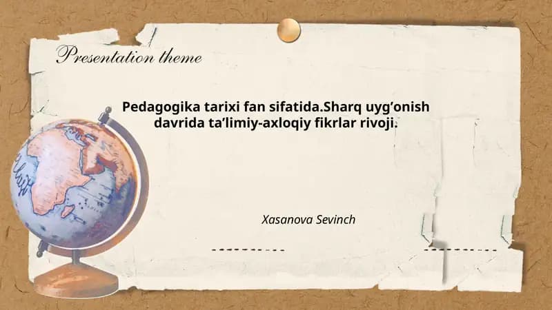 Pedagogika tarixi